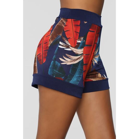 Fashion Nova - Vacation Forever 3 Piece Set - Navy/Combo - SMALL - Picture 9 of 11